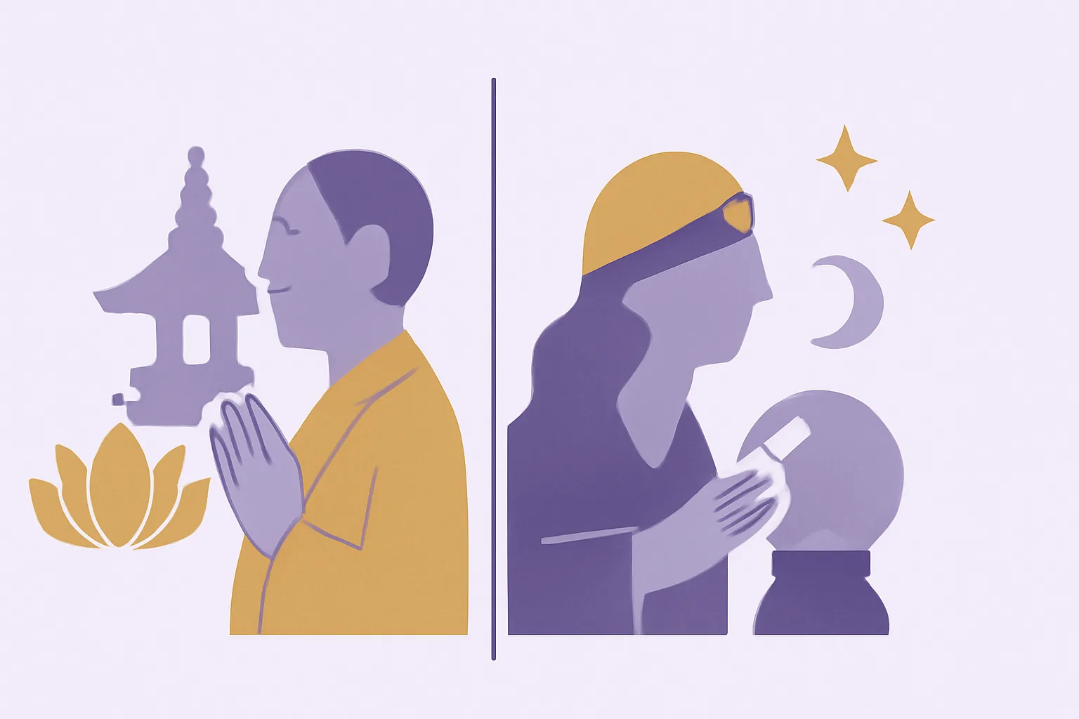 사찰 상담과 점집·철학관, 실제로 뭐가 다른가요?
